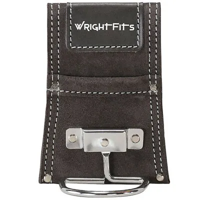 Hammer Holder Pure Leather & Stainless Steel Loop For Tool Belt By WrighFits-117 • £6.99