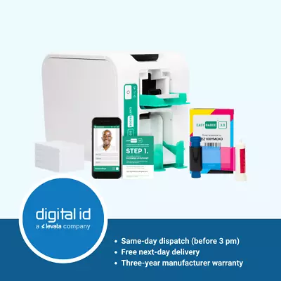 EasyBadge 3.0 ID Card Printer - The Eco-Friendly ID Badge Bundle • £830