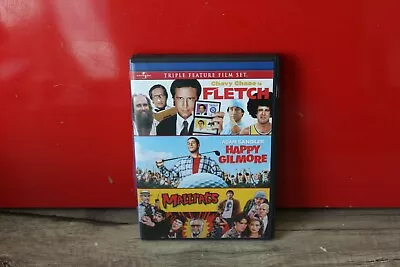 Fletch / Happy Gilmore / Mallrats (DVD 2009 2-Disc Set) VERY GOOD CONDITION!  • $5.99