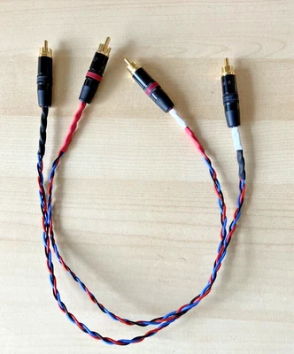 £49.95 • Buy Kimber Kable Pbj Rca Interconnects 0.5m Pair  - Neutrik Rca/phono Deoxit