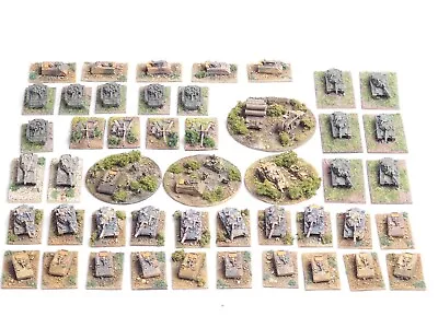 6mm Modern Israeli Army. 50 Vehicles/guns. Painted. Purple 496 • £45