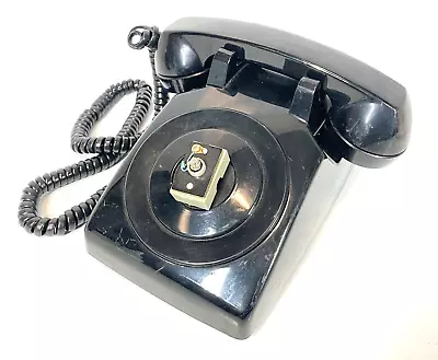 Vintage 1984 Western Electric Black Desk Touchtone Telephone 500BKCW000M • $31.99