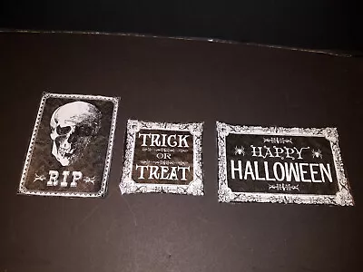 Set Of 3 Halloween Mats/Wall Hangings For Barbie Monster High Tonner Dioramas • $9.99