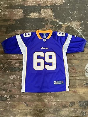 Minnesota Vikings Jared Allen On Field Jersey Men’s XL Reebok Vintage Purple • $59.99