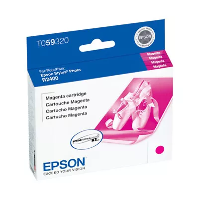 Genuine Epson 59 T0593 Magenta Ink Cartridge For Stylus Photo R2400 • $7.99