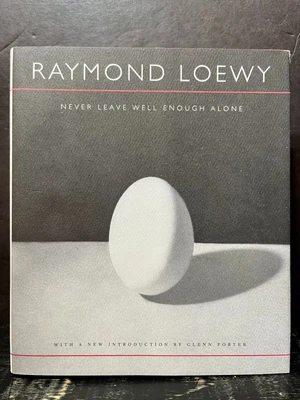 $65 • Buy Never Leave Well Enough Alone By Raymond Loewy (2002, Hardcover) Like New S74