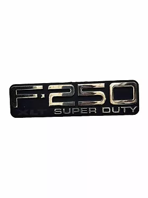 99-04 Ford F-250 Xlt Super Duty Side Fender Emblem Logo Badge Oem • $19.95