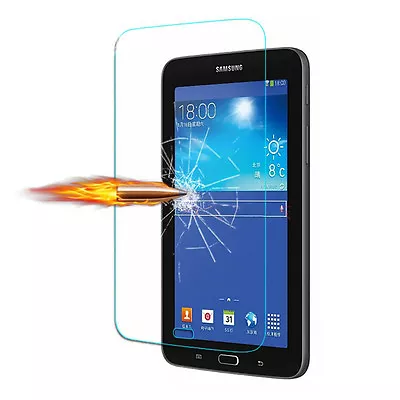 Tempered Glass Screen Protector Guard For Samsung Galaxy Tab 3 Lite 7  T110 7.0 • $7.25
