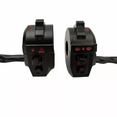 7/8  Motorcycle Handlebar Horn Turn Signal Headlight Electrical Start Switch • $10.99