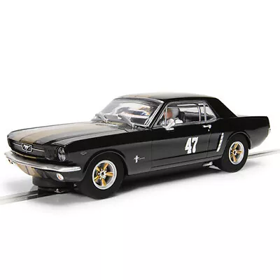 Scalextric C4405 Ford Mustang Black And Gold 1:32 Slot Car • $64.99