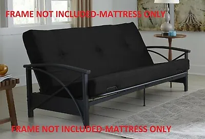 Futon Mattress  Guest Spare Room Sofa Bed Full Size Couch Comfortable • $136.42