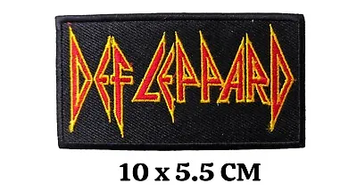 Def Leppard Heavy Metal Punk Rock Embroidered Iron On Sew On Patch Badge N-229 • £2.50