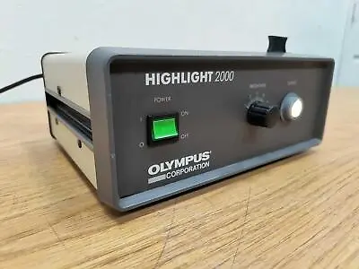 Olympus Highlight 2000 Fiber Optic Light Source For Microscopes • $99