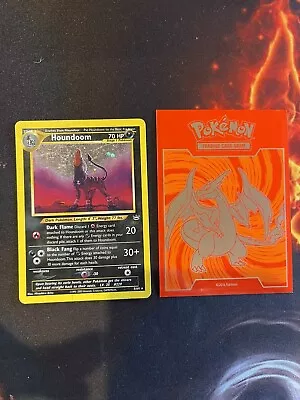 $19.99 • Buy Pokemon HOUNDOOM Card NEO REVELATION 8/64 Holo Rare 078 HP+ MP