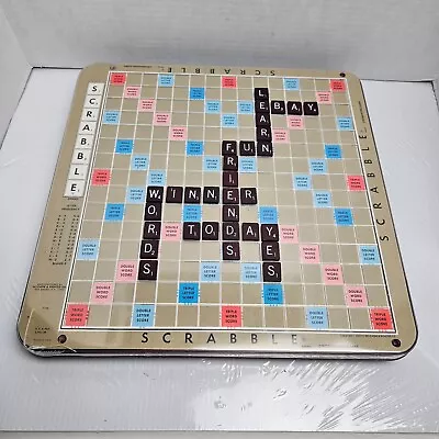 Scrabble Deluxe Edition Complete Board Game Turntable Selchow & Righter 1977 • $39