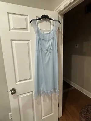 Vintage 1950’s Blue Sheer Nightgown  • $9