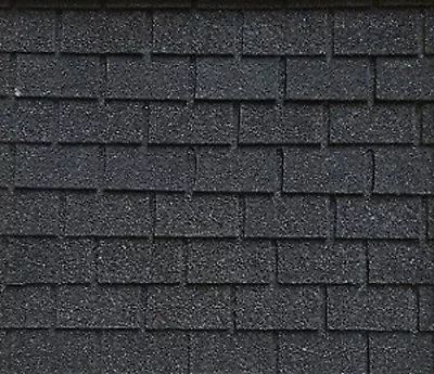 $16.99 • Buy Dollhouse Miniature 1:12 Roofing Black Square Asphalt Shingles