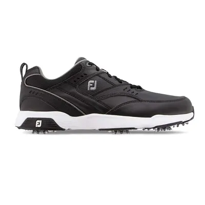 Men's 2021 FootJoy Athletic Specialty Golf Shoes 56736 Black - Pick Size And • $84.99