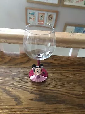 Minnie Mouse Wine Glass  • £12