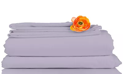 Bed Sheet Set 4 Piece 1800 CT Egyptian Comfort Feel Deep Pocket Hotel Bed Sheets • $23.75