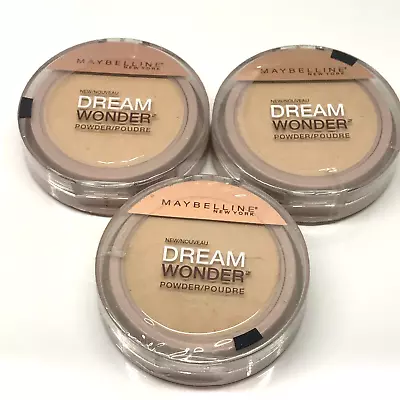 (3) Maybelline Dream Wonder Powder #25 Buff Beige • $49.99