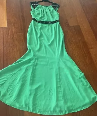 NEW SIZE 14 SEQUIN MERMAID  DRESS NWT EVENING GOWN Wedding Formal • $70