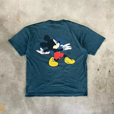 Vintage Mickey Mouse Double Sided Shirt Xl  • $15