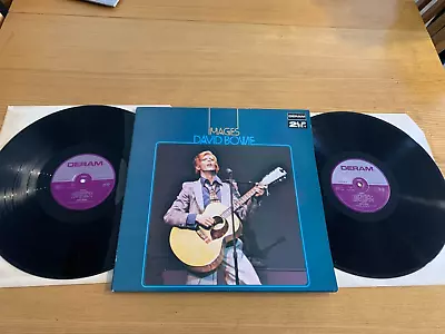 £9.99 • Buy David Bowie..images....rare Uk Issue Double Album..deram...dpa 3017/8