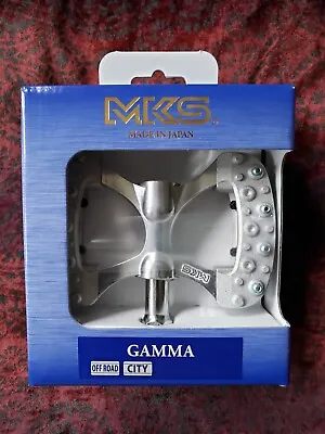 MKS Gamma Platform Pedals 9/16  Silver *Rivendell* • $60