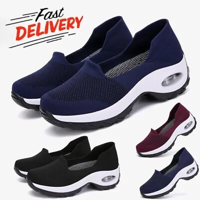 Women Ortho Stretch Cushion Sneakers Orthopedic Diabetic Running Walking Shoes A • $24.69