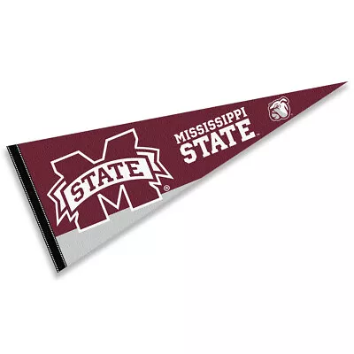 Mississippi State Bulldogs Full Size 12 In X 30 In College NCAA Pennant • $13.95