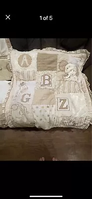 Cocalo 9 Pc Baby Crib Bedding Unisex Cream/Beige/ Taupe • $50