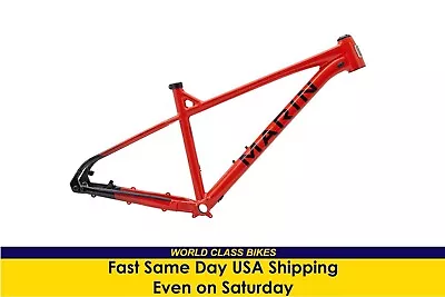 Marin San Quentin 3 Red/Black Hardtail Mountain Bike Frame Kit Small New In Box • $549.95
