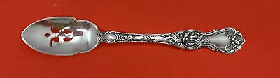 Floral By Wallace Plate Silverplate Pierced Olive Spoon Custom Made • $39