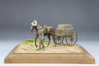 1/35 Japanese Imperial Army Horse Transport Corps Type 39 Cart Kou Plastic Model • $52