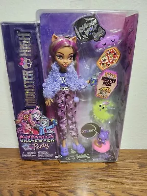 Monster High Creepover Party Clawdeen Wolf Brand New In Box W/ Crescent  • $14.99