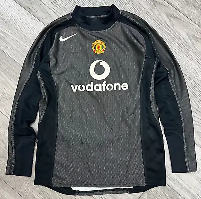 Manchester United 2004/2006 Goalkeeper Football Shirt Soccer Jersey Y152-158 Cm • $49