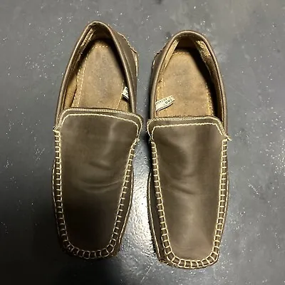 Merona Brown Slip On Penny Loafers Size 9 • $14