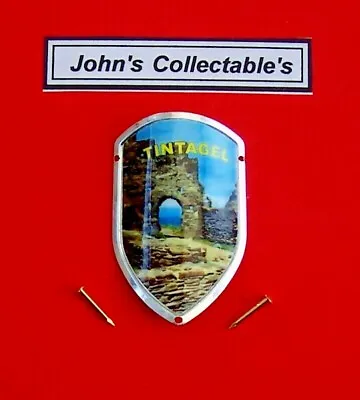 Tintagel Walking / Hiking Stick Badge  / Mount  Lot M New In Packet • £3.25