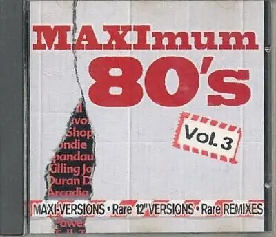 Various : Maximum 80´s Vol.3 CD Value Guaranteed From EBay’s Biggest Seller! • £3.93