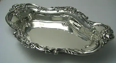ROYAL ROSE WALLACE STERLING SILVER BASKET BOWL CANDY DISH C1960s Excel No Mono • $245