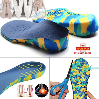 £5.99 • Buy Children's Orthotic Insoles, Arch Supports, Flat Feet, Arch Pain, Boys Girls GW