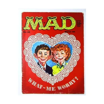 Mad (1952 Series) #45 In Very Good Minus Condition. E.C. Comics [n/ • $43.12