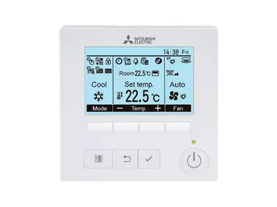 $199 • Buy Mitsubishi Electric Wired Backlit Controller PAR-40MAA