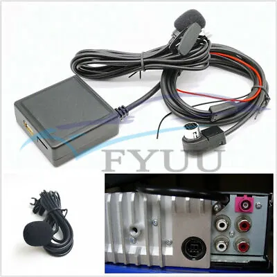 Car SUV Bluetooth Adapter Support AUX USB TF Card For Alpine Ai-NET JVC KS-U58 • $24.91