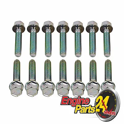 Holden V8 253 308 Red Motor Intake Inlet Manifold Bolt Set Hq Hj 9427729 • $61.80