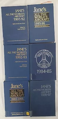 Janes All The Worlds Aircraft Ex Army Issue Library Books  (Still80) • £40