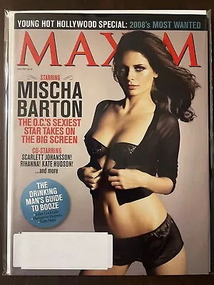 MAXIM Magazine #121 - January 2008 - Mischa Barton/Rihanna/Scarlett Johansson • $8.95