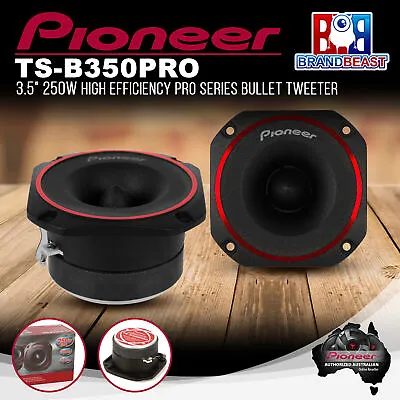 Pioneer TS-B350PRO 3.5  350W PRO Series Bullet Tweeter • $69.50