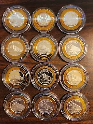 $18.95 • Buy Limited Edition Ten Dollar $10 Barbary Coast Casino Gaming Token .999 Silver